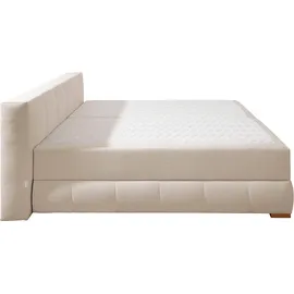 Home Affaire Boxbett HOME AFFAIRE "Chelles", beige (beige, natur), B:187cm L:225cm, Komplettbetten, inkl. Topper und Bettkasten