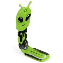 Bookchair Flexilight Leselicht Aliens Grün – 2-in-1 LED-Leselicht