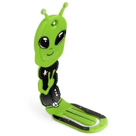 Bookchair Flexilight Leselicht Aliens Grün – 2-in-1 LED-Leselicht
