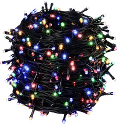 Monzana Deuba Lichterkette 700 LED mehrfarbig bunt Innen Außen Weihnachtsbaum Weihnachten Deko Weihnachtsdeko