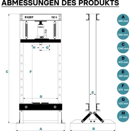 Wiltec Presswerkzeug, Werkstattpresse