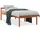 vidaXL Seniorenbett Wachsbraun 90x200 cm Massivholz Kiefer