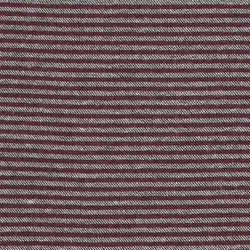 Hosenstoff Streifen – merlot/grau rot