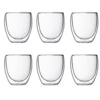 Bodum PAVINA Set Doppelwandige Gläser 0,25 l 6-tlg.
