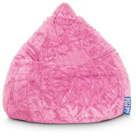 Sitting Point BeanBag Fluffy 70 x 90 cm pink