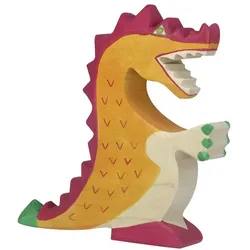 HOLZTIGER Drache  rot