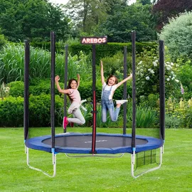 Arebos Randabdeckung Trampolin Grün 0,32 m