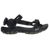 Jack Wolfskin Ridge Sandal Herren Schwarz 43