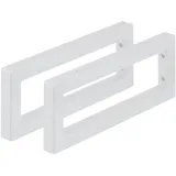 Relaxdays Wandkonsole, 2er Set,