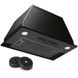 Klarstein Paolo 52 Deckenhaube 51 cm Schwarz