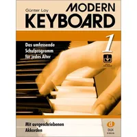 Edition Dux Modern Keyboard 1 (mit Audio-Download): Buch von