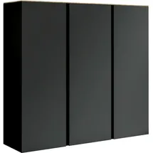 MODERANO Lecco 121 x 111 x 33 cm 6 Fächer anthrazit / Eiche