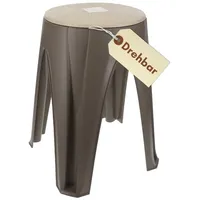GarPet Drehhocker 35 x 45 x 35 cm Schwarz