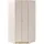 beautysofa Eckschrank Alex 95 x 195 x 95 cm Beige