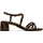 TAMARIS Blockabsatz-Sandaletten Damen Braun 41