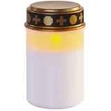 EMOS DCCV21 LED Grablicht, 12,5 cm, 2x C, Außen/Innen, Vintage, Timer