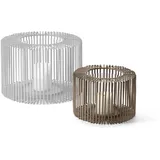philippi Windlicht Oslo Glas Braun