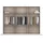 Rauch Winnipeg 271 x 210 x 56 cm schwarz