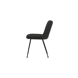 SIT Möbel 4-Fußstuhl Polyester schwarz 2er Set