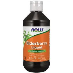 Now Foods Holunder Liquid 237 ml