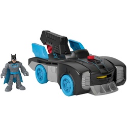Mattel® Spielzeug-Auto Imaginext DC Super Friends Bat-Tech Batmobil und Batman blau|bunt