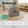 FORTISLINE Kindersessel Mini 40 x 33 x 39 cm Cord braun