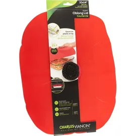 Charles Viancin Poppy 35x25 cm Silikon-Deckel Oblong Rot,