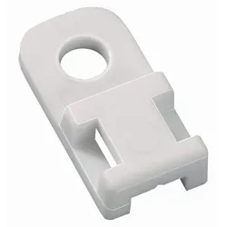 100St. Hellermann Tyton CTAM1-PA66-WH (100) Schraubsockel CTAM1 20,4x 10,2 weiß ...