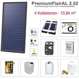 Solarbayer PremiumFlairAL Indach-Solarpaket 4 Bruttofläche 10,08 m2 1-reihig