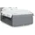 vidaXL Boxspringbett 180 x 200 cm Hellgrau