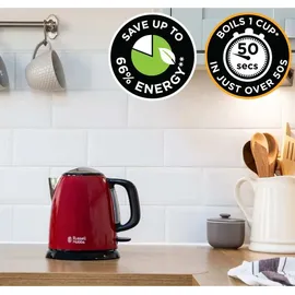Russell Hobbs Colours Plus+ Mini flame red