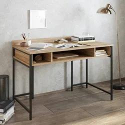 Skye Decor, Tümata- Tümata HDL, Schwarz,,Nussbaumfarbe, Couchtische, 65,2x119,5x62 cm, 100% Melaminbeschichtete Partikelplatte