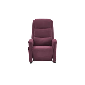 Hukla Fernsehsessel Dean Mikrofaser 70 x 105 x 88 cm Rot elektrisch