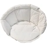 LOVIVER Schaukelstuhl Schaukel Cradle Pads Indoor e Outdoor Yard Deck Cover, Weiß