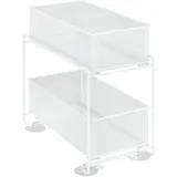 Wenko Schubladenregal Gioma 35 x 33 x 18 cm Weiß