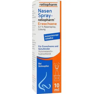 Ratiopharm NASENSPRAY-ratiopharm Erwachsene 10 ml