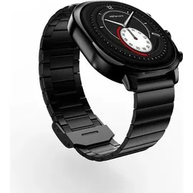 Hifuture Aix BT 40 mm Edelstahlgehäuse schwarz Sportarmband schwarz One Size