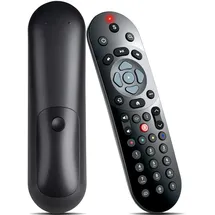 ruizhi Ersatz Infrarot Fernbedienung für Sky Q Box, Universal IR Fernbedienung Kompatibel mit Sky Q TV/Mini/Silver Box (Ohne Sprachsteuerung)
