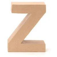 Glorex  Papp-Buchstabe Z 17,5 x 5,5 cm