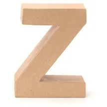 Glorex  Papp-Buchstabe Z 17,5 x 5,5 cm