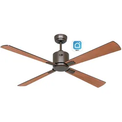 ECO NEO III 132Wifi - Lack Bronze / Lack schwarz und Teak