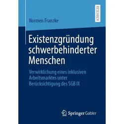 Existenzgründung schwerbehinderter Menschen