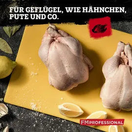 FMprofessional Schneidebrett-Set Kunststoff 1 45 x 30 cm Gelb