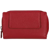 KENORADA Hochkantbörse Damen Mekong Flap Wallet L rot