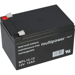 Multipower Blei-Akku MPL12-12 12V 12Ah Pb