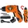 Corvus A600679 - Kids-at-Work, Akku-Schrauber mit 10+2 Bits und USB-Ladestation