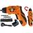 Corvus A600679 - Kids-at-Work, Akku-Schrauber mit 10+2 Bits und USB-Ladestation