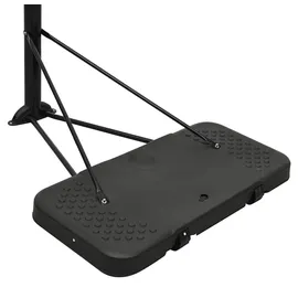 vidaXL Basketballständer Transparent 256-361 cm