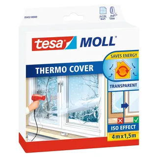 Tesa Moll Fensterfolie IsolierfolieThermo Cover 4 x 1,5 m