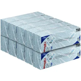fampro tissue germany gmbh Wypall X80 1-lagig 41,6x34,4cm Interfold rot